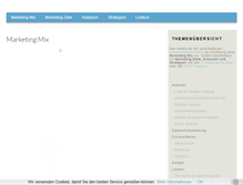 Tablet Screenshot of marketinginstrumente.net